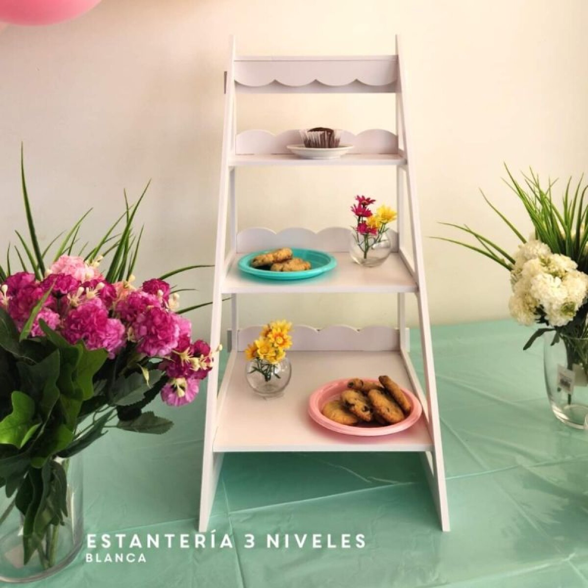 Mueble Decorativo Estanteria de Madera 