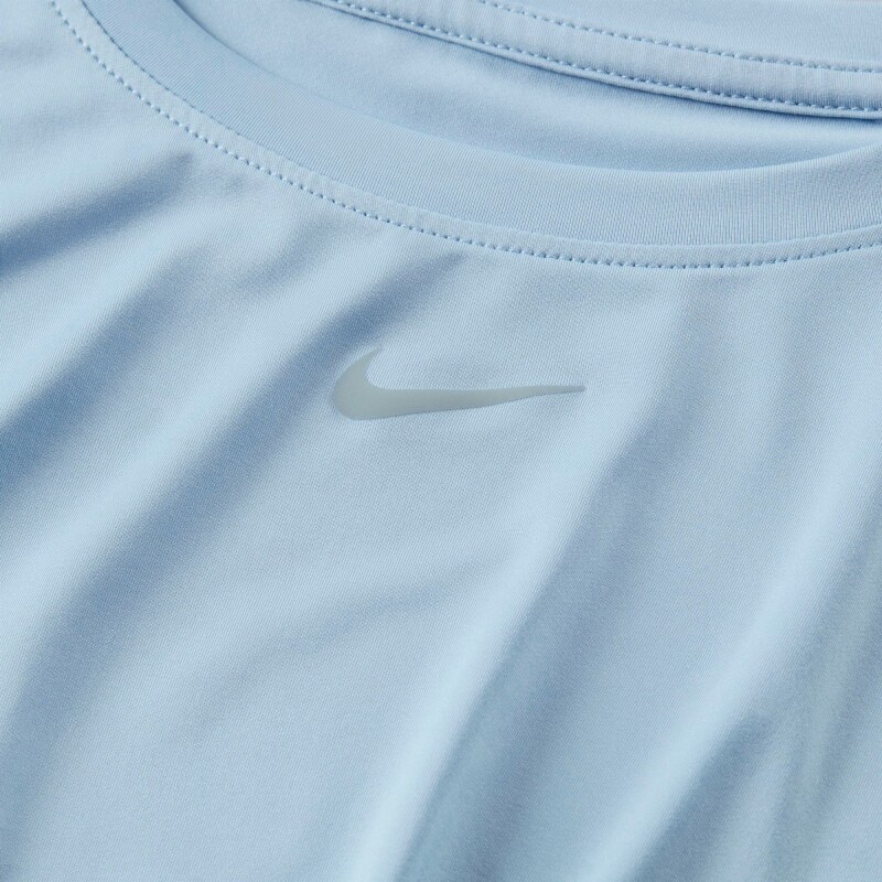 Remera Nike One Classic Dri-Fit Top de Mujer Azul