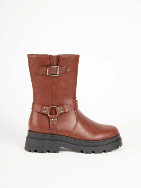 BOTA PADDOCK DESAN 1 HEBILLA CHOCOLATE
