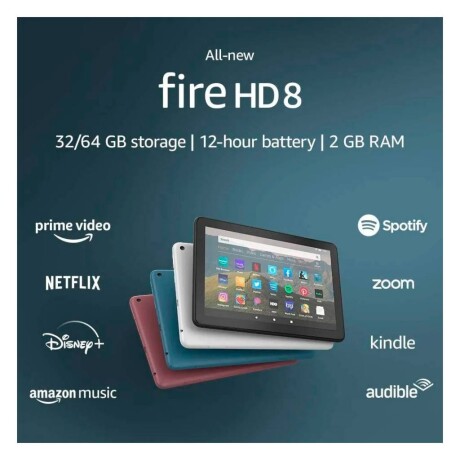 Tablet Amazon Fire 8 Hd 32gb 2gb Negra Tablet Amazon Fire 8 Hd 32gb 2gb Negra