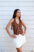 Falda Wagga BLANCO