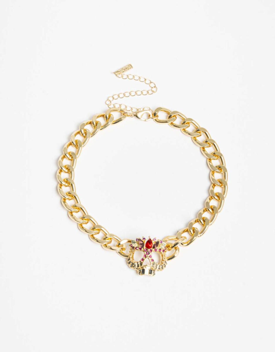 Collar Corto Halloween - Combinacion Multicolor 