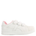 Championes Infantiles Push DANISH con velcros Blanco - Rosado