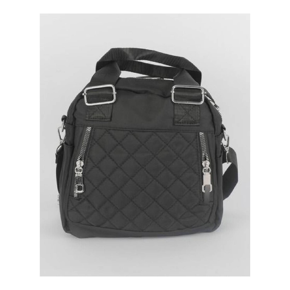 Mochila tipo bandolera Canva modelo Milán - Negro 