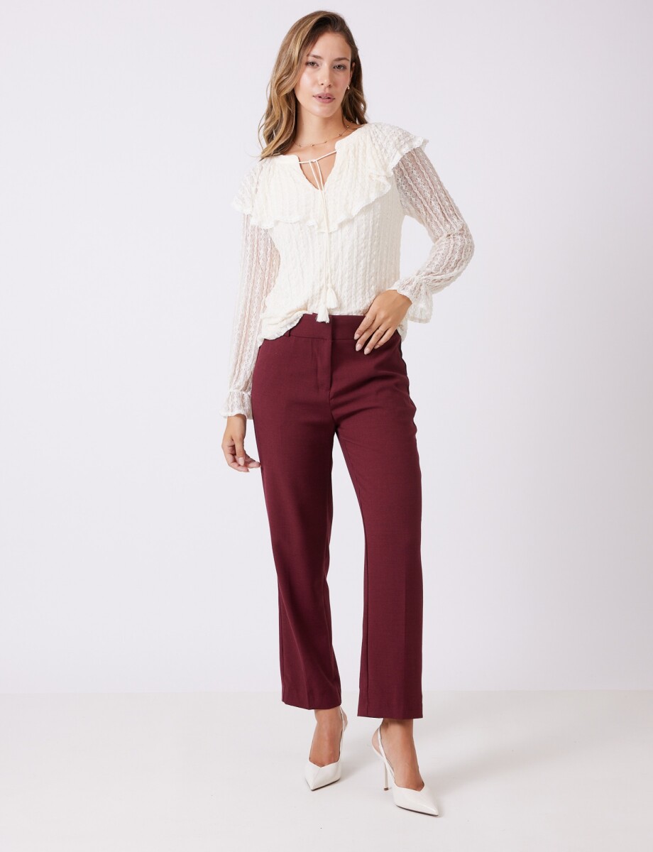 Pantalon Sastrero - Bordeaux 