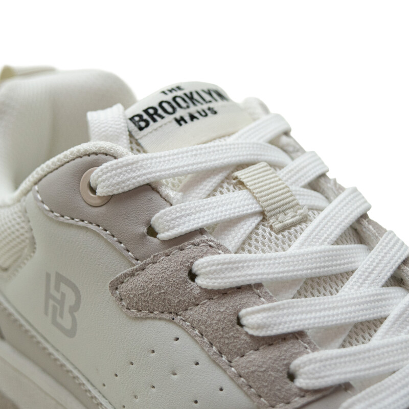 Championes The Brooklyn Haus MIAMI W de Mujer - MIAMI W Gris-beige Claro