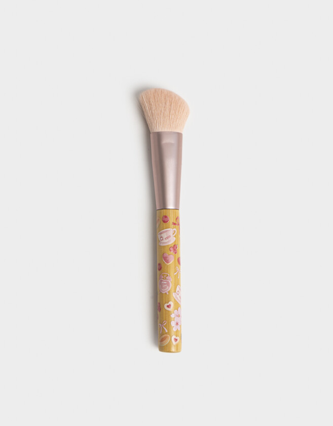 Brochas y Aplicadores Brocha Brocha De Maquillaje Con Dibujos Slow Mornings - Combinacion Multicolor