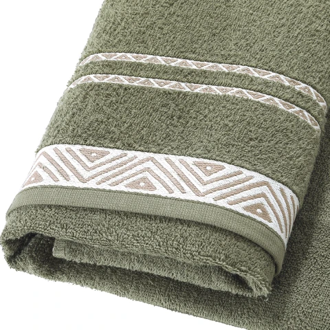 Toalla Baño Dohler Jacquard Premium 70 x 140 cm 7681 - VERDE