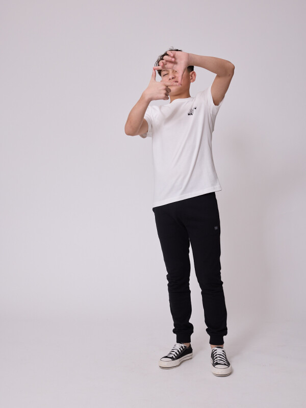 T-SHIRT LYSANDER TEEN RUSTY Blanco