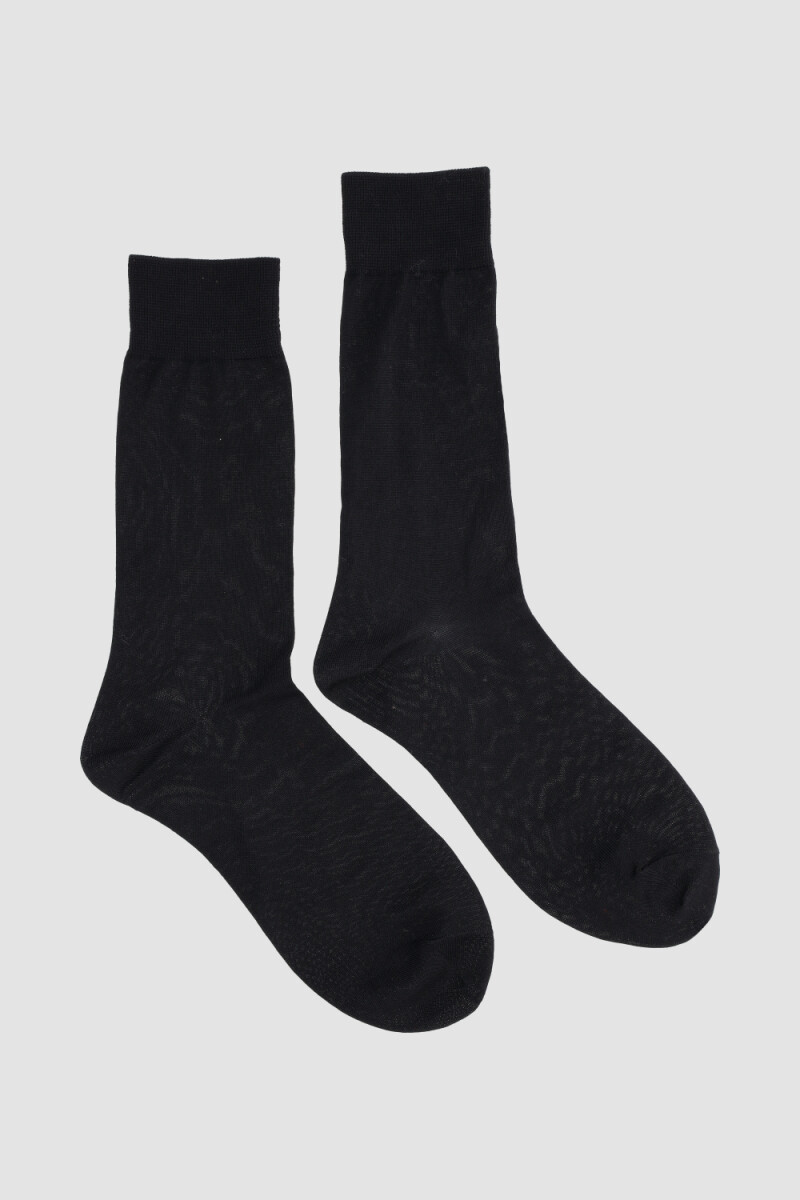 Medias mercerizadas - Negro 