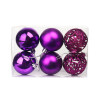 Esferas navideñas pack Violeta