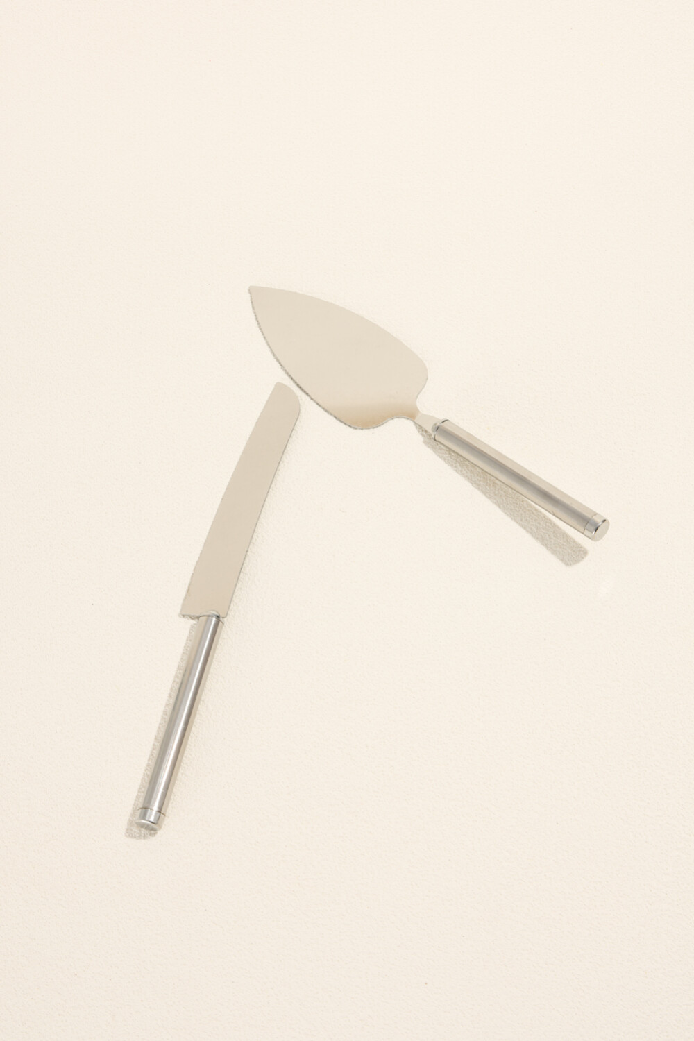 Accesorios Set Cuchillo Torta Plateado Color Unico