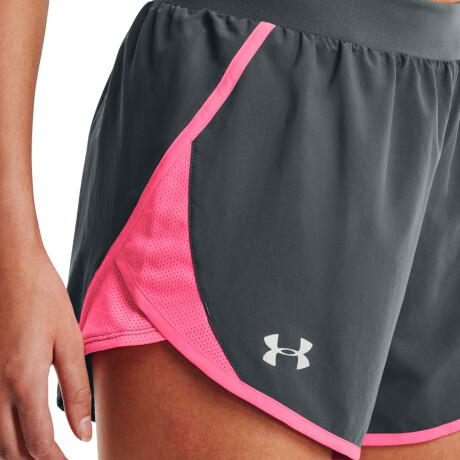 SHORT UNDER ARMOUR UA FLY BY 2.0 Grey/Pink