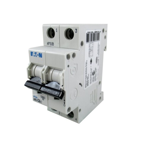 DISYUNTOR DIN 2X 06 A 06 KA EATON DISYUNTOR DIN 2X 06 A 06 KA EATON