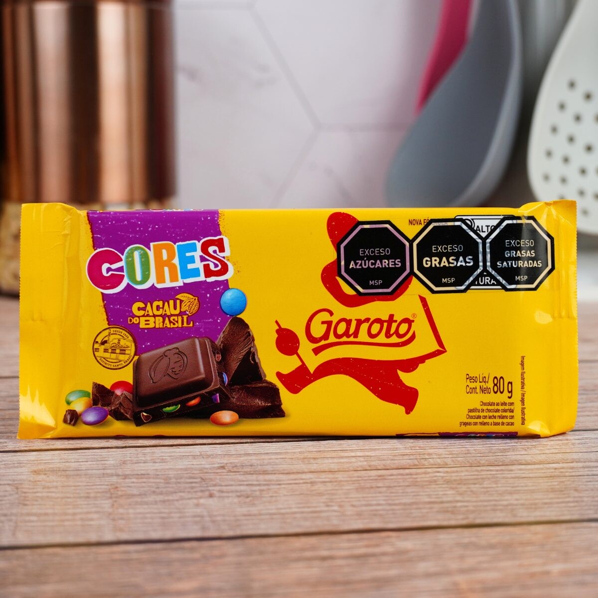 TABLETA GAROTO CHOCOLATE 80G CRUNCH 