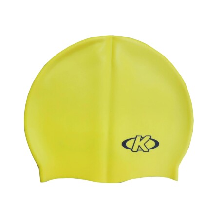 Gorra de Agua Natación Pileta Silicona AMARILLO