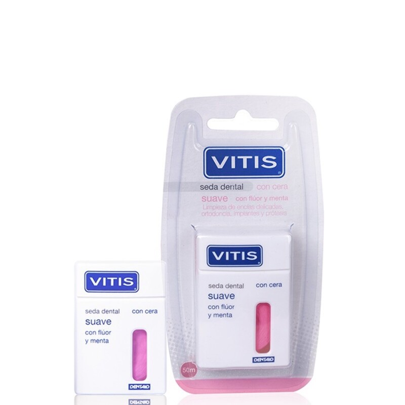Seda Dental Vitis Suave C/cera C/flúor Seda Dental Vitis Suave C/cera C/flúor