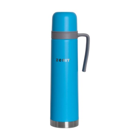 Termo Zenit Acero Inoxidable 750ML Manija Rígida AZUL-TURQUESA