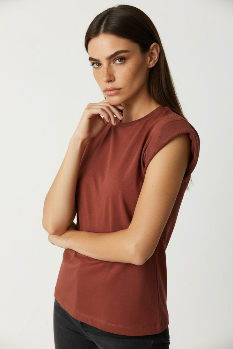 Remera Alisma - Terracota 