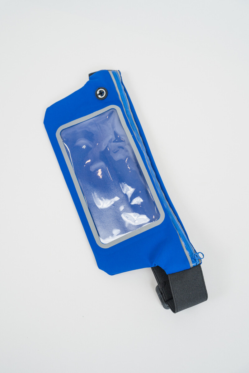 Cinturon Riñonera Deportiva Para Celular - Azul 
