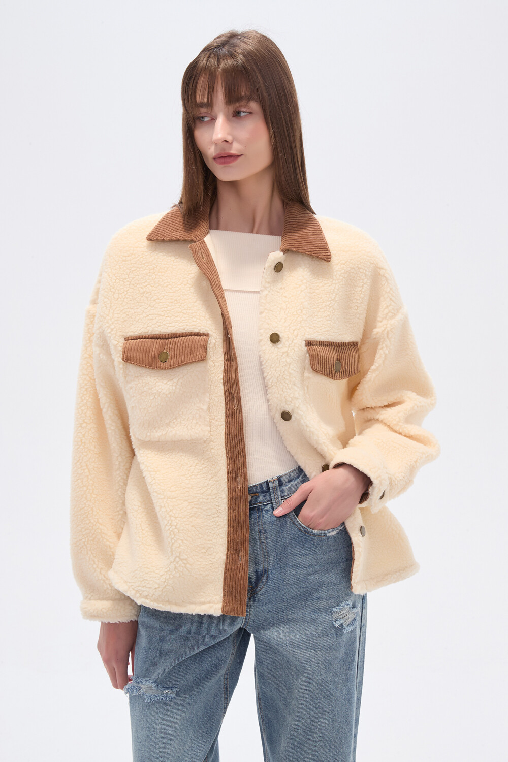 Campera Garea Crudo / Natural