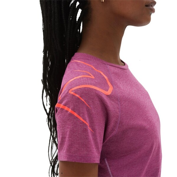 Remera New Balance Printed Impact Run Violeta