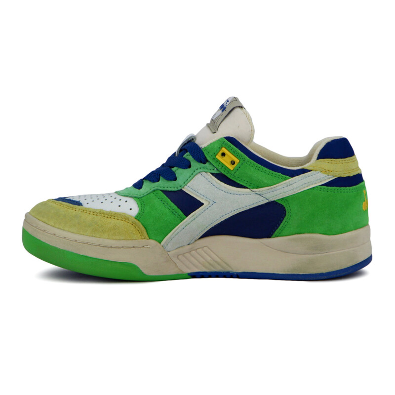 Championes Casuales Unisex Diadora B.560 Italia Azul