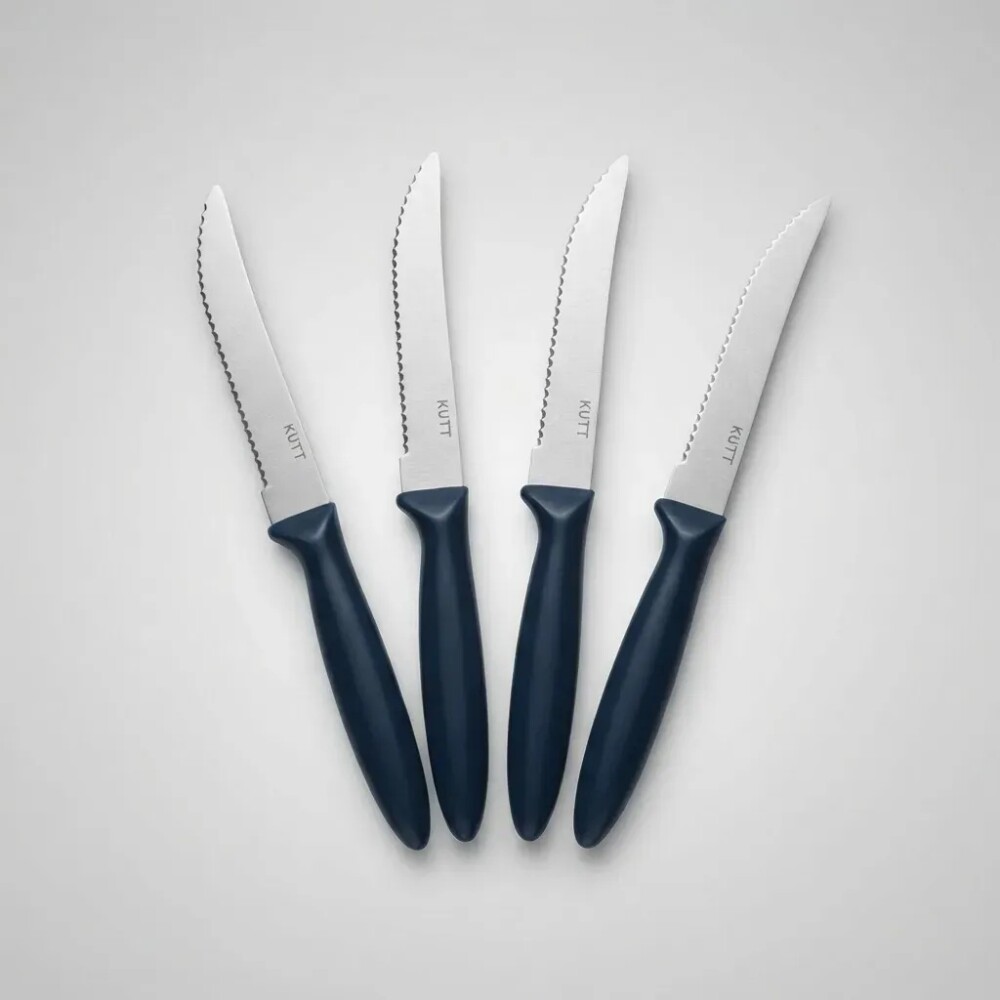 Cuchillo mango plástico azul KUTT Cuchillo mango plástico azul KUTT