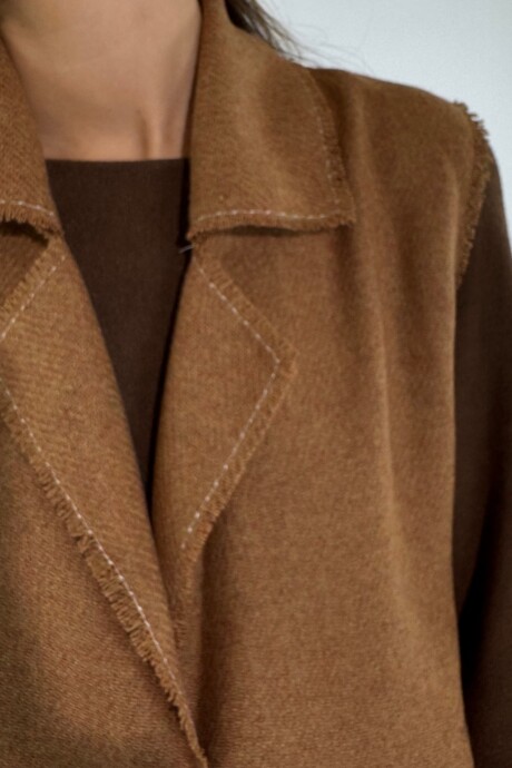 CHALECO MERINA Camel