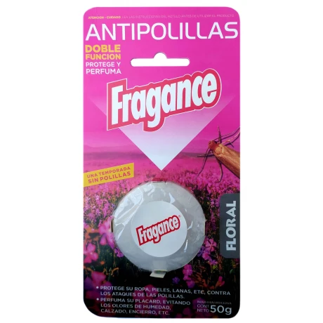 MATAPOLILLAS PERCHA FRAGANCE FLORAL 50 GR MATAPOLILLAS PERCHA FRAGANCE FLORAL 50 GR