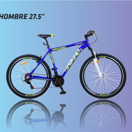 BICICLETA OKAN EVEREST HOMBRE 27.5" M AZUL