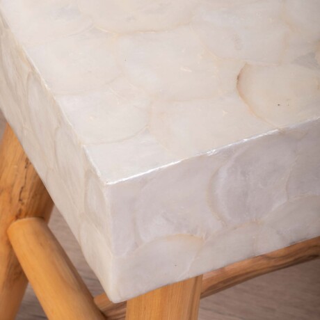 TABURETE NÁCAR FIBRAS-NATURALES NATURAL-BEIGE TBCS2315, NATURAL