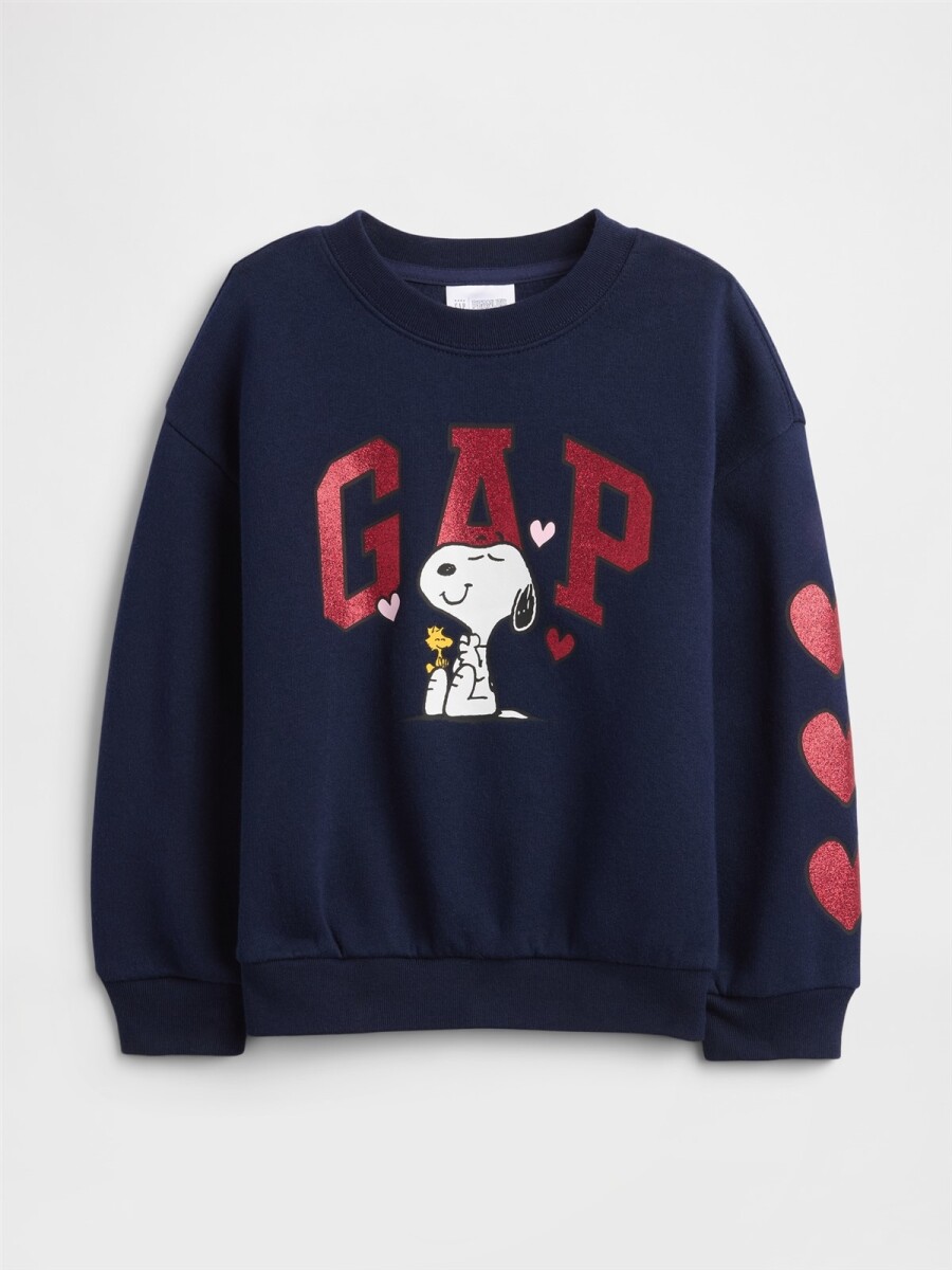 Buzo Deportivo Snoopy Toddler Niña - Sp Snoopy Heart Logo 