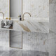 Porcelanato Marmolado Beige 75X75Cm Piso Pared GAMAS DE BEIGE