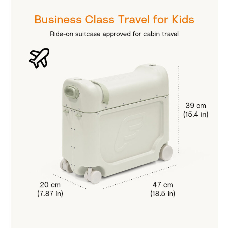 Valija de viaje JetKids BedBox Stokke Verde