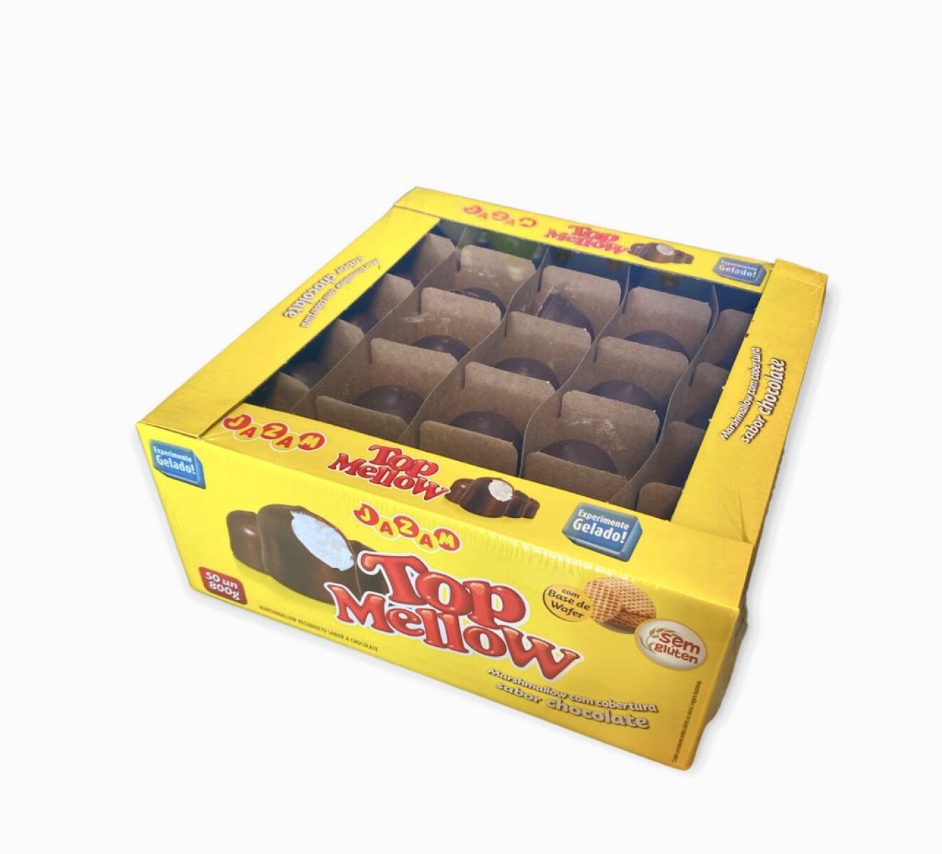 Casquito Relleno Jazam x 50 - Chocolate 