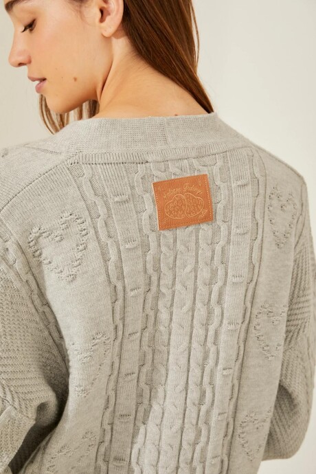 CARDIGAN FRANCIS GRIS