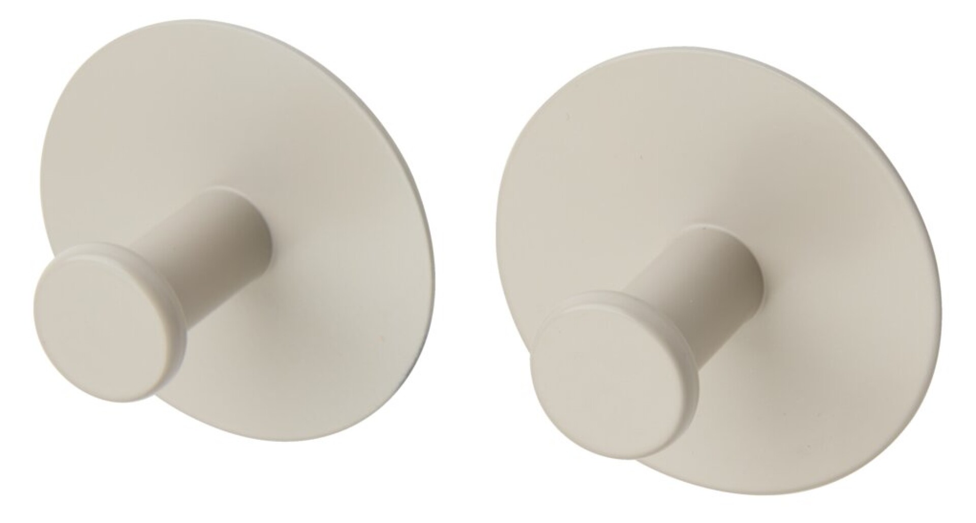 Gancho para pared EKEDALEN 2 uds beige 