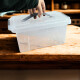 Caja organizadora 4,25lt TRANSPARENTE