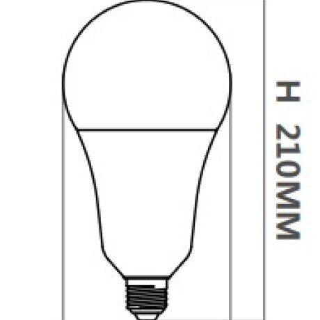 Lampara LED Alta potencia 27W E27 Lampara LED Alta potencia 27W E27