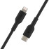 Belkin cable USB-C a Lightning 1M Black Belkin cable USB-C a Lightning 1M Black