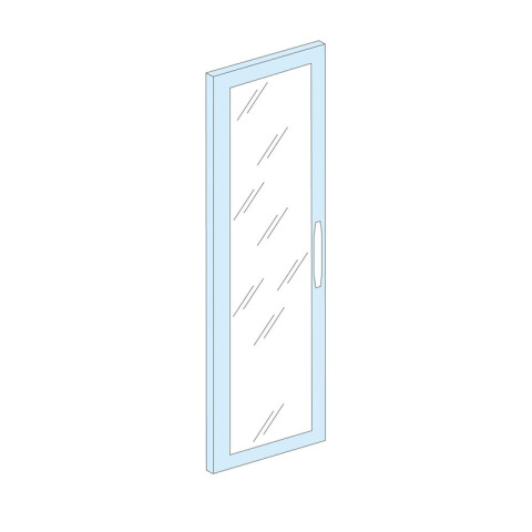 Puerta transparente c/ cerradura 65cmx200cm Prisma MH8536