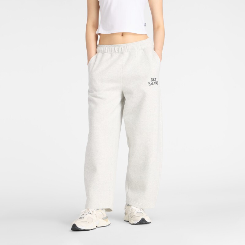 Pantalón New Balance de Dama - Trackside - WB61W1DZAHH WHITE