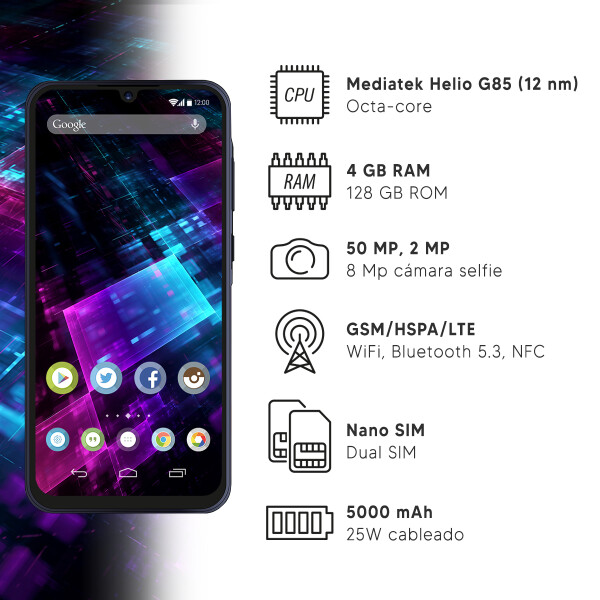 Samsung Galaxy A05 4 Gb 128 Gb Lte 50 Mp Outlet OLT CEL SAMSUNG A05 4/128 NEGRO