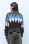 Sweater rombos verde