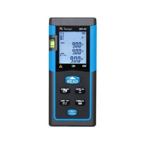 MEDIDOR DE DISTANCIA LASER 40 METROS MD-40 MINIPA MEDIDOR DE DISTANCIA LASER 40 METROS MD-40 MINIPA