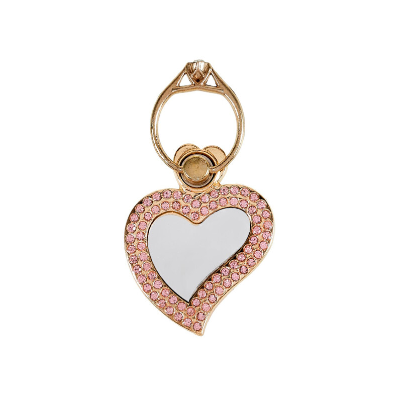 Anillo para celular diseño corazon espejado Anillo Para Celular Diseño Corazon Espejado