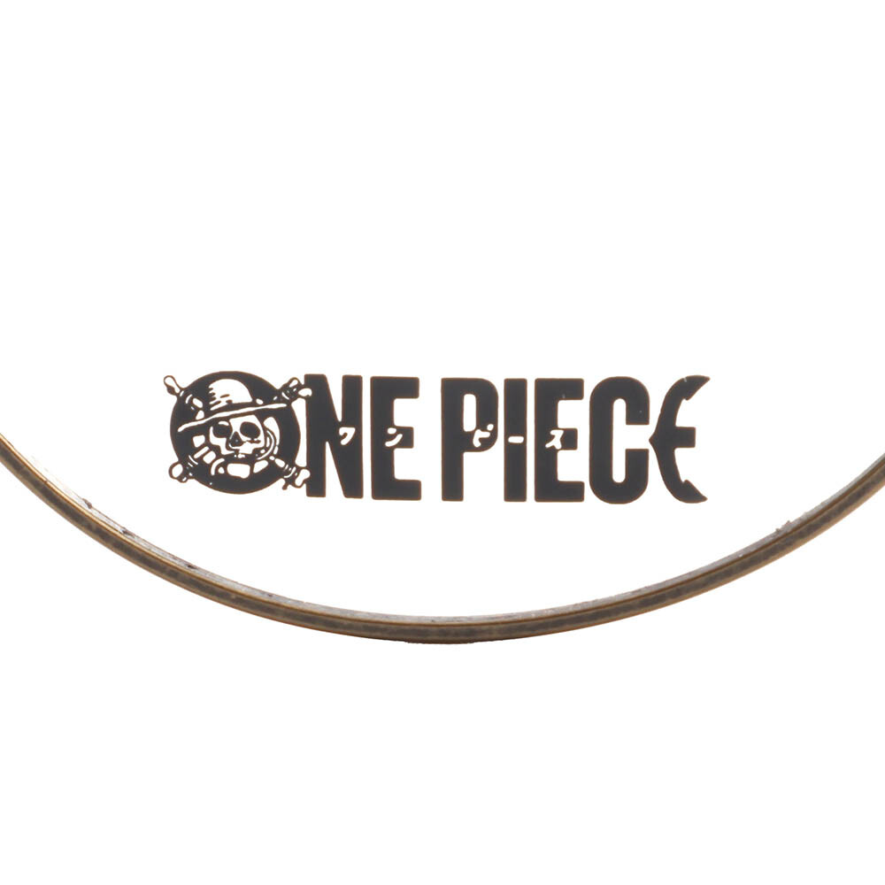 Lentes 2 En 1 One Piece Redondo De Acero Inoxidable Degradado/Dorado