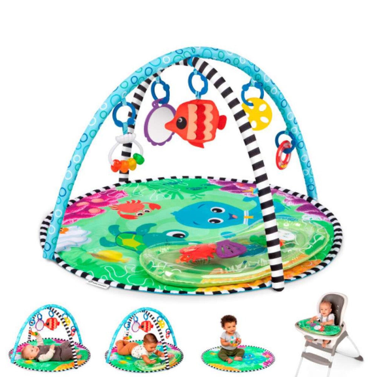 Gimnasio Y Manta De Agua Baby Einstein - Sea Floor Explorers 2En1 