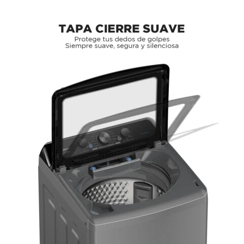 Lavarropas Midea Automatica 16Kg C/S 500W160 Gris Lavarropas Midea Automatica 16Kg C/S 500W160 Gris